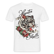 Charger l'image dans la galerie, T-shirt Tattoo old school Homme Old school Tiger - blanc