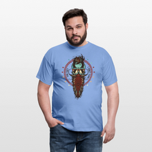 Charger l'image dans la galerie, T-shirt Tête de mort Homme Fun fact - carolina blue