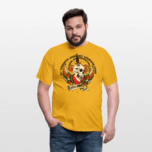 Charger l'image dans la galerie, T-shirt Tattoo old school Homme My strenght and my courage - jaune