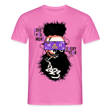 Charger l'image dans la galerie, T-shirt Tête de mort Homme Love you - rose