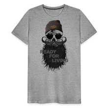Charger l'image dans la galerie, T-shirt Homme Ready For Living - gris chiné