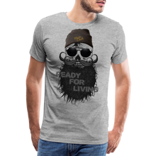Charger l'image dans la galerie, T-shirt Homme Ready For Living - gris chiné