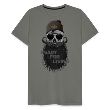 Charger l'image dans la galerie, T-shirt Homme Ready For Living - asphalte