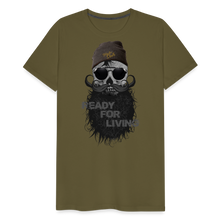Charger l'image dans la galerie, T-shirt Homme Ready For Living - kaki