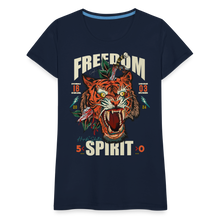 Charger l'image dans la galerie, T-shirt Femme Freedom Spirit - bleu marine