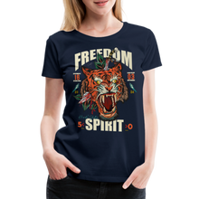 Charger l'image dans la galerie, T-shirt Femme Freedom Spirit - bleu marine