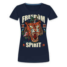Charger l'image dans la galerie, T-shirt Femme Freedom Spirit - bleu marine