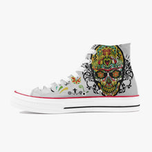 Charger l'image dans la galerie, Chaussures montantes en toile Mexican Skull