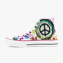 Charger l'image dans la galerie, Chaussures montantes en toile - Peace