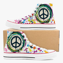 Charger l'image dans la galerie, Chaussures montantes en toile - Peace