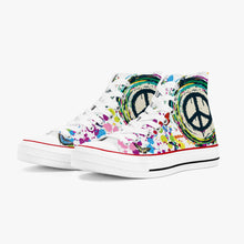 Charger l'image dans la galerie, Chaussures montantes en toile - Peace