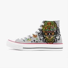 Charger l'image dans la galerie, Chaussures montantes en toile Mexican Skull