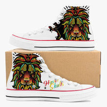 Charger l'image dans la galerie, Chaussures montantes en toile - Lion & panthère