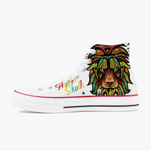 Charger l'image dans la galerie, Chaussures montantes en toile - Lion & panthère