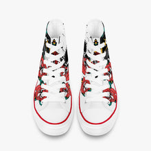 Charger l'image dans la galerie, Chaussures montantes en toile Panthère noire