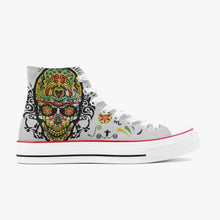 Charger l'image dans la galerie, Chaussures montantes en toile Mexican Skull