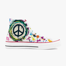 Charger l'image dans la galerie, Chaussures montantes en toile - Peace