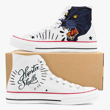 Charger l'image dans la galerie, Chaussures montantes en toile Panthère tattoo