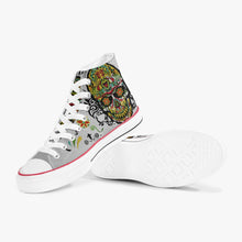 Charger l'image dans la galerie, Chaussures montantes en toile Mexican Skull