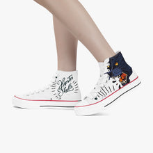 Charger l'image dans la galerie, Chaussures montantes en toile Panthère tattoo