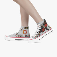 Charger l'image dans la galerie, Chaussures montantes en toile old school butterfly