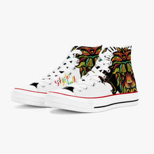 Charger l'image dans la galerie, Chaussures montantes en toile - Lion & panthère