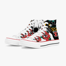 Charger l'image dans la galerie, Chaussures montantes en toile Panthère noire