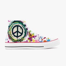Charger l'image dans la galerie, Chaussures montantes en toile - Peace