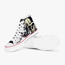 Charger l'image dans la galerie, Chaussures montantes en toile - Dragon skulls