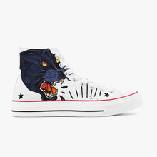 Charger l'image dans la galerie, Chaussures montantes en toile Panthère tattoo