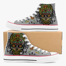 Charger l'image dans la galerie, Chaussures montantes en toile Mexican Skull