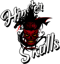 Charger l'image dans la galerie, Homme T-Shirt hipster skull crâne de diable Tête de mort moustachu dragon tribal daemon