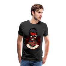Charger l'image dans la galerie, Homme T-Shirt Tête de mort hipster skull crâne barbe et barbu lunette de star - black (6590300324019)