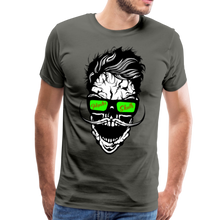 Charger l'image dans la galerie, Homme T-Shirt hipster skull moustache lunettes Tête de mort mexicaine crâne crazy - asphalt (6611320242355)