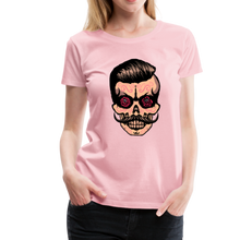 Charger l'image dans la galerie, Femme T-Shirt Tête de mort hipster skull mexicaine crâne rose oeils - rose shadow (6620804022451)