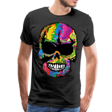 Charger l'image dans la galerie, Homme T-Shirt Tête de mort crâne skull picture - noir (6659114729651)