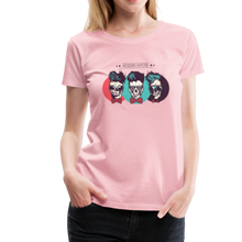 Charger l'image dans la galerie, Femme T-Shirt Tête de mort hipster skull crâne lunette et noeud papillon modern - rose liberty (6664988197043)