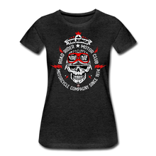 Charger l'image dans la galerie, Femme T-Shirt Tête de mort Motorcycle crâne skull road rider kings - charbon (6708264861875)