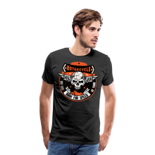 Charger l'image dans la galerie, Homme T-Shirt Tête de mort motorcycle crâne skull moto live fast - noir (6708356776115)