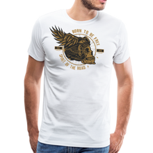 Charger l'image dans la galerie, Homme T-Shirt Tête de mort motorcycle crâne skull motards road spirit - blanc (6709422981299)