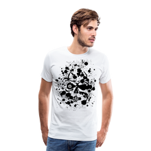 Charger l'image dans la galerie, Homme T-Shirt Tête de mort crâne skull anarchie task - blanc (6732999655603)