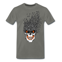 Charger l'image dans la galerie, Homme T-Shirt hipster skull Tête de mort sourire crâne manifold - asphalte (6733073285299)