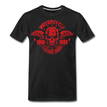 Charger l'image dans la galerie, Homme T-Shirt Tête de mort motorcycle crâne skull motard legendary riders - noir