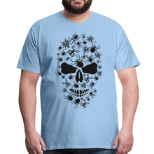 Charger l'image dans la galerie, Homme T-Shirt Tête de mort skull crâne former d'araignées - ciel