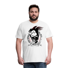 Charger l'image dans la galerie, Homme T-Shirt skull crâne Tête de mort dragon tribal inc - blanc