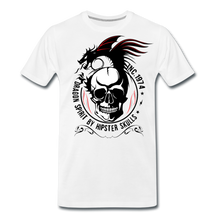 Charger l'image dans la galerie, Homme T-Shirt skull crâne Tête de mort dragon tribal inc - blanc