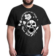 Charger l'image dans la galerie, Homme T-Shirt hipster skull crâne Tête de mort poignard rose no regrets tears - charbon