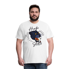 Charger l'image dans la galerie, Homme T-Shirt hipster skulls panthère old school tatoo blood - blanc