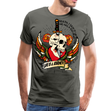 Charger l'image dans la galerie, Homme T-Shirt dague transperce crâne tete de mort journey 2 - asphalte