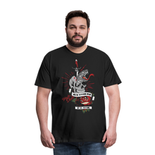 Charger l'image dans la galerie, Homme T-Shirt Tete de mort hipster tattoo skulls old school crane death reminds man finitude - noir